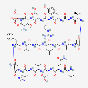 molecular formula C97H150N28O32 B1258280 Parathyroid hormone (24-48) CAS No. 64717-18-6