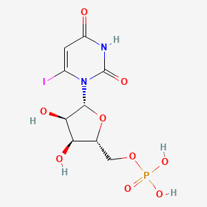 molecular formula C9H12IN2O9P B1258298 6-Iodouridine 5'-monophosphate 