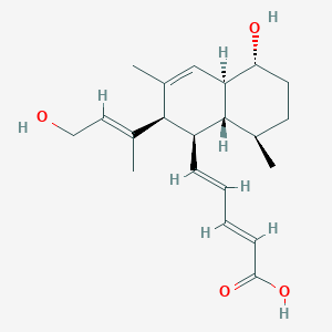 molecular formula C21H30O4 B1258300 Carneic acid B 
