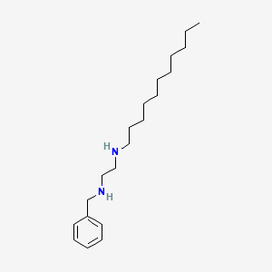 molecular formula C20H36N2 B12583047 N~1~-Benzyl-N~2~-undecylethane-1,2-diamine CAS No. 627521-09-9