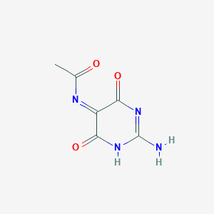 N-(2-Amino-4-hydroxy-6-oxo-1,6-dihydro-5-pyrimidinyl)acetamide