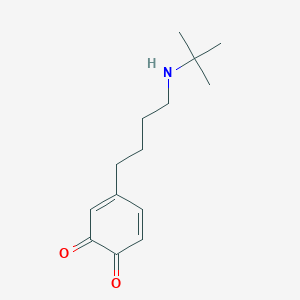 4-[4-(tert-Butylamino)butyl]cyclohexa-3,5-diene-1,2-dione