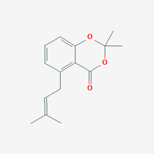 2,2-Dimethyl-5-(3-methylbut-2-en-1-yl)-2H,4H-1,3-benzodioxin-4-one