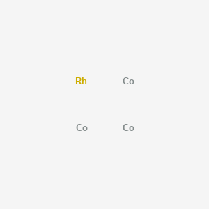 molecular formula Co3Rh B12583176 Cobalt--rhodium (3/1) CAS No. 196190-47-3