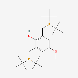 2,6-Bis[(di-tert-butylphosphanyl)methyl]-4-methoxyphenol