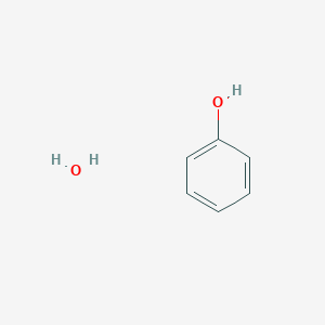 molecular formula C6H8O2 B1258326 Phenol hydrate CAS No. 144796-97-4
