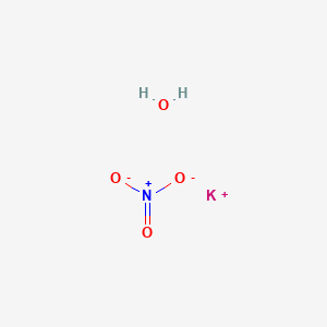 molecular formula H2KNO4 B1258327 Potassium nitrate monohydrate 
