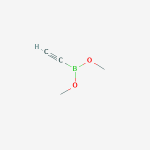 molecular formula C4H7BO2 B1258328 Dimethyl ethynylboronate 