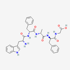 D-Tryptophyl-D-phenylalanyl-D-alanyl-D-phenylalanylglycine