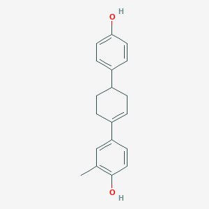 4-[4-(4-Hydroxyphenyl)-1-cyclohexenyl]-2-methylphenol