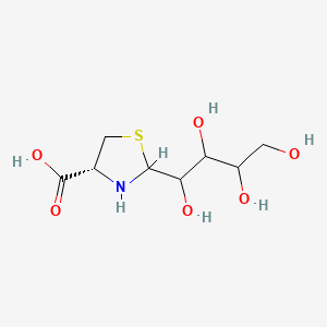 (4R)-2-(1,2,3,4-Tetrahydroxybutyl)thiazolidine-4alpha-carboxylic acid