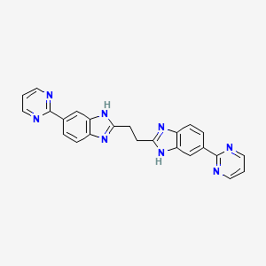 2,2'-(Ethane-1,2-diyl)bis[6-(pyrimidin-2-yl)-1H-benzimidazole]