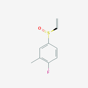 4-[(S)-Ethenesulfinyl]-1-fluoro-2-methylbenzene