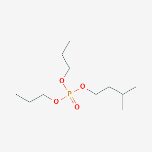 molecular formula C11H25O4P B12583463 3-Methylbutyl dipropyl phosphate CAS No. 646450-40-0