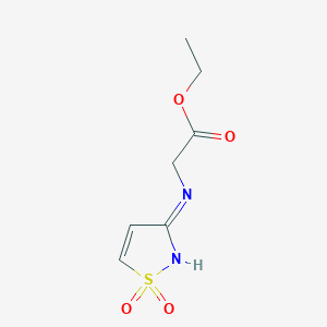 molecular formula C7H10N2O4S B12583465 Agn-PC-0nhubc CAS No. 642088-36-6