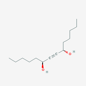 7-Tetradecyne-6,9-diol, (6S,9S)-