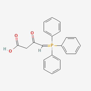 molecular formula C22H19O3P B1258351 (3-Carboxy-2-oxopropylidene)triphenylphosphorane 