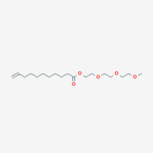 2-[2-(2-Methoxyethoxy)ethoxy]ethyl undec-10-enoate