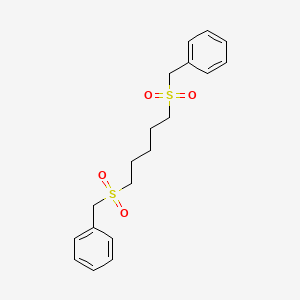 1,1'-[Pentane-1,5-diylbis(sulfonylmethylene)]dibenzene