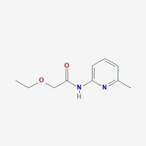 molecular formula C10H14N2O2 B12583650 2-ethoxy-N-(6-methylpyridin-2-yl)acetamide 