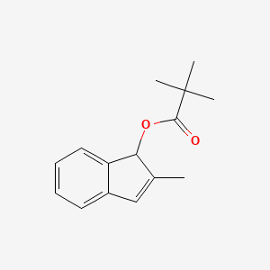 2-Methyl-1H-inden-1-yl 2,2-dimethylpropanoate