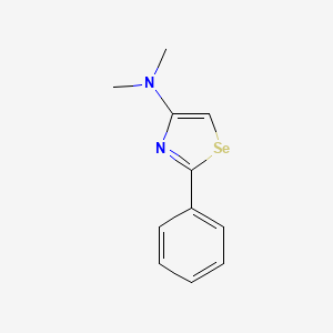 N,N-Dimethyl-2-phenyl-1,3-selenazol-4-amine