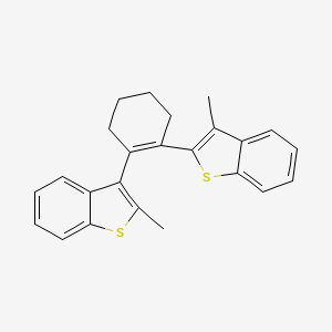 2-Methyl-3-[2-(3-methyl-1-benzothiophen-2-yl)cyclohex-1-en-1-yl]-1-benzothiophene