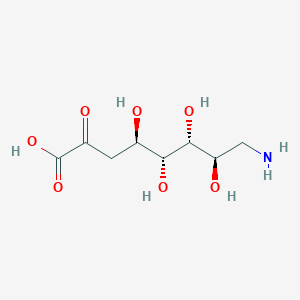 molecular formula C8H15NO7 B1258367 8-Amino-3,8-dideoxy-d-manno-octulosonic acid 