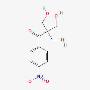 3-Hydroxy-2,2-bis(hydroxymethyl)-1-(4-nitrophenyl)propan-1-one