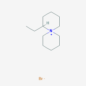 molecular formula C12H24BrN B12583700 1-Ethyl-6-azaspiro[5.5]undecan-6-ium bromide CAS No. 439915-31-8