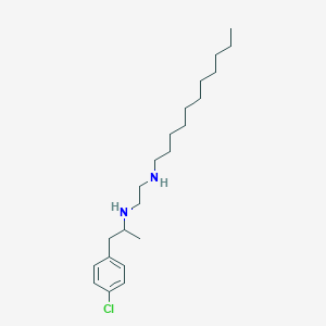 N~1~-[1-(4-Chlorophenyl)propan-2-yl]-N~2~-undecylethane-1,2-diamine