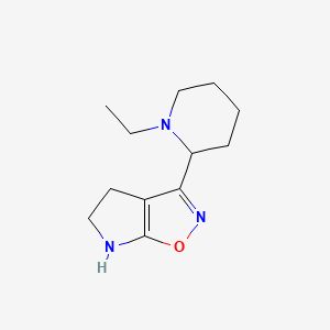 3-(1-ethylpiperidin-2-yl)-4,5-dihydro-2H-pyrrolo[3,2-d][1,2]oxazole