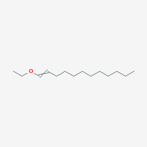 molecular formula C14H28O B12583778 1-Ethoxydodec-1-ene CAS No. 647835-54-9