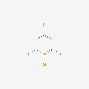 molecular formula C5H2Cl3Si2 B12583792 CID 78064679 