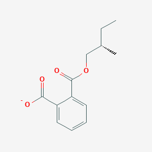 molecular formula C13H15O4- B12583804 2-{[(2S)-2-Methylbutoxy]carbonyl}benzoate CAS No. 500693-24-3