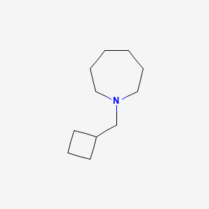 molecular formula C11H21N B12583834 1-(Cyclobutylmethyl)azepane CAS No. 648890-25-9