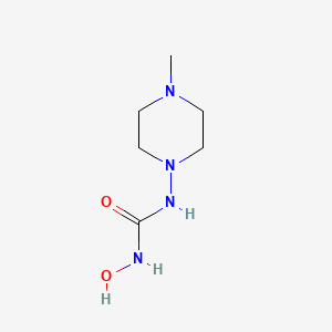 N-Hydroxy-N'-(4-methylpiperazin-1-yl)urea