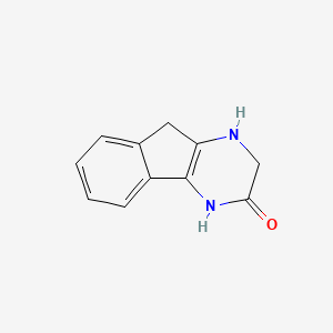 1,2,4,9-Tetrahydro-3H-indeno[1,2-b]pyrazin-3-one