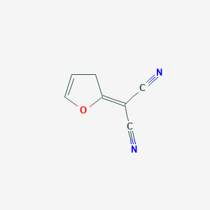 molecular formula C7H4N2O B1258393 Dicyanomethylenedihydrofuran 