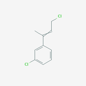 1-Chloro-3-(4-chlorobut-2-en-2-yl)benzene