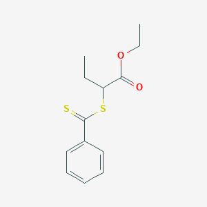 Ethyl 2-[(benzenecarbothioyl)sulfanyl]butanoate