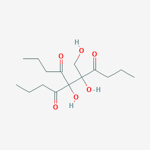 molecular formula C15H26O6 B1258399 Tributyrylglycerol 