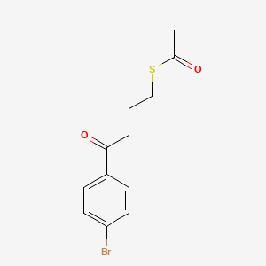 S-[4-(4-Bromophenyl)-4-oxobutyl] ethanethioate