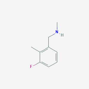 1-(3-Fluoro-2-methylphenyl)-N-methylmethanamine