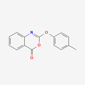 4H-3,1-Benzoxazin-4-one, 2-(4-methylphenoxy)-