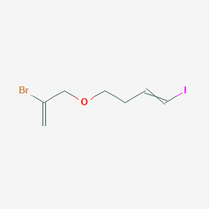 4-[(2-Bromoprop-2-en-1-yl)oxy]-1-iodobut-1-ene