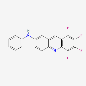 5,6,7,8-Tetrafluoro-N-phenylacridin-2-amine