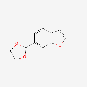 6-(1,3-Dioxolan-2-yl)-2-methyl-1-benzofuran