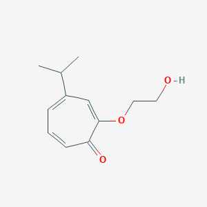 2-(2-Hydroxyethoxy)-4-(propan-2-yl)cyclohepta-2,4,6-trien-1-one