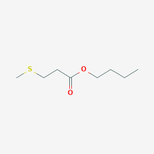 molecular formula C8H16O2S B1258430 3-(甲硫基)丙酸丁酯 